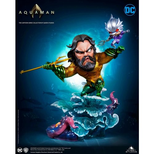 Queen Studios DC Comics: Cartoon Aquaman Statue Queen Studios DC Comics: Cartoon Aquaman Statue