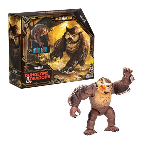 Hasbro Donjons & Dragons : Golden Archive Action Figure - Owlbear Hasbro Donjons & Dragons : Golden Archive Action Figure - Owlbear