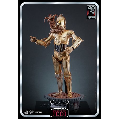 Hot toys Star Wars: Return of the Jedi 40th Anniversary - C-3PO 1:6 Scale Figure Hot toys Star Wars: Return of the Jedi 40th Anniversary - C-3PO 1:6 Scale Figure