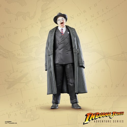 HASBRO Indiana Jones Adventure Series: Raiders Of The Lost Ark Action figure Major Arnold Toht HASBRO Indiana Jones Adventure Series: Raiders Of The Lost Ark Action figure Major Arnold Toht