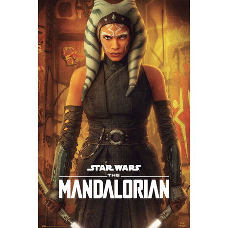 Star Wars The Mandalorian Ahsoka Tano Poster Star Wars The Mandalorian Ahsoka Tano Poster