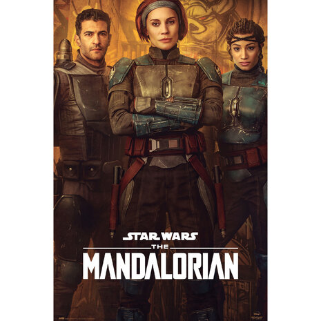 Star Wars The Mandalorian Bo-Katan Poster Star Wars The Mandalorian Bo-Katan Poster