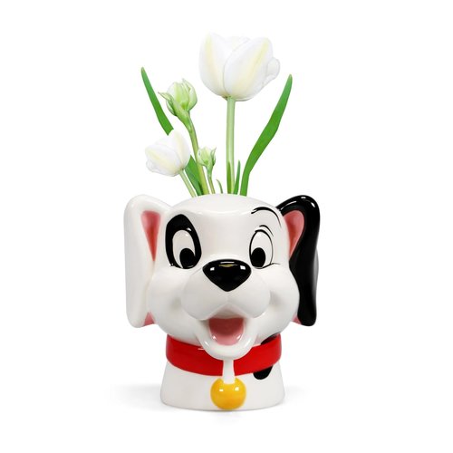 Half Moon Bay Disney: Tabletop Vase - 101 Dalmatians Half Moon Bay Disney: Tabletop Vase - 101 Dalmatians