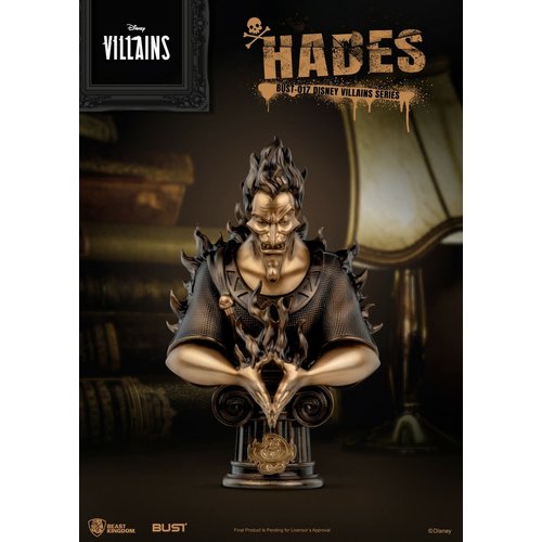 Beast Kingdom Disney: Villains Series - Hades Bust Beast Kingdom Disney: Villains Series - Hades Bust
