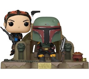 Funko Pop! Star Wars: The Mandalorian - 2-Pack Boba Fett & Fennec Shand Funko Pop! Star Wars: The Mandalorian - 2-Pack Boba Fett & Fennec Shand