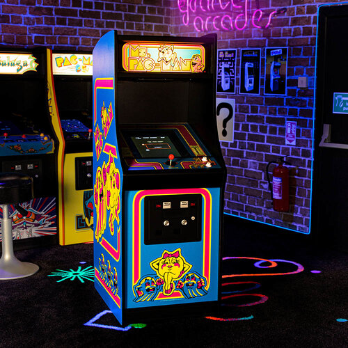 Numskull Designs Quarter Arcade: Ms. Pac-Man - 1/4 Scale Arcade Cabinet Numskull Designs Quarter Arcade: Ms. Pac-Man - 1/4 Scale Arcade Cabinet