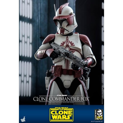 Hot toys Star Wars: The Clone Wars - Clone Commander Fox 1:6 Scale Figure Hot toys Star Wars: The Clone Wars - Clone Commander Fox 1:6 Scale Figure