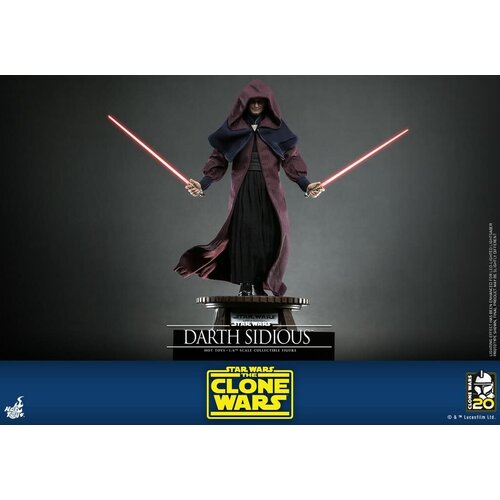 Hot toys Star Wars: The Clone Wars - Darth Sidious 1:6 Scale Figure Hot toys Star Wars: The Clone Wars - Darth Sidious 1:6 Scale Figure