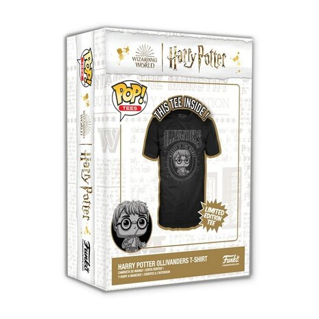 Funko Pop! Boxed Tee: Harry Potter - Harry at Olivanders Funko Pop! Boxed Tee: Harry Potter - Harry at Olivanders