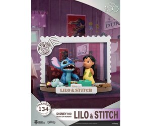 Porte-clés Disney Lilo & Stitch en Pvc, poupée de dessin animé