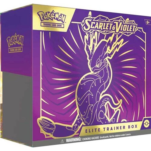 The Pokemon Company Pokemon: Elite Trainer Box Scarlet & Violet -Miraidon The Pokemon Company Pokemon: Elite Trainer Box Scarlet & Violet -Miraidon
