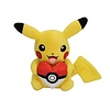 Pokémon Plush- Pikachu with Poké Ball Heart 20cm Pokémon Plush- Pikachu with Poké Ball Heart 20cm