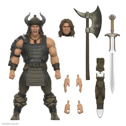 SUPER 7 Conan the Barbarian: Ultimates Wave 5 - Battle of the Mounds Conan 7 inch Action Figure SUPER 7 Conan the Barbarian: Ultimates Wave 5 - Battle of the Mounds Conan 7 inch Action Figure