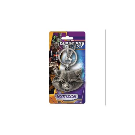 Monogram Marvel: Rocket Raccoon Metal Keychain Monogram Marvel: Rocket Raccoon Metal Keychain