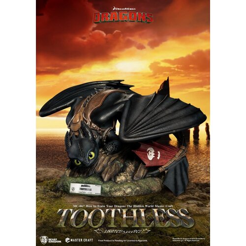 Beast Kingdom How to Train Your Dragon 3: Master Craft Toothless Statue Beast Kingdom How to Train Your Dragon 3: Master Craft Toothless Statue