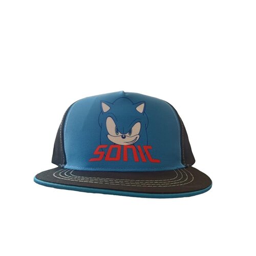 FashionUk Sonic: Blue & Black Cap - Kids FashionUk Sonic: Blue & Black Cap - Kids