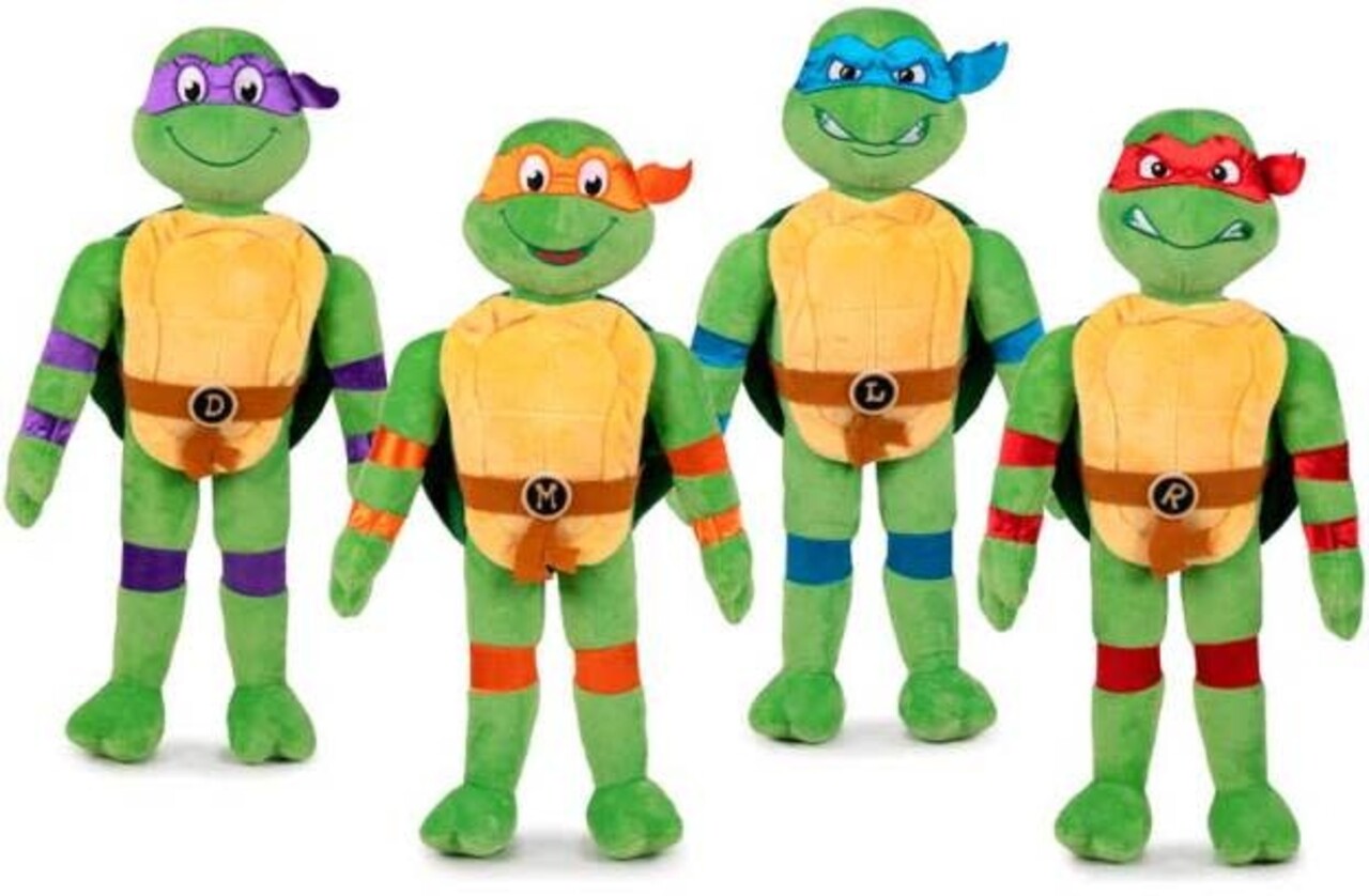 Play By Play Teenage Mutant Ninja Turtles Retro plush toy 22cm (Prijs per stuk) Play By Play Teenage Mutant Ninja Turtles Retro plush toy 22cm (Prijs per stuk)