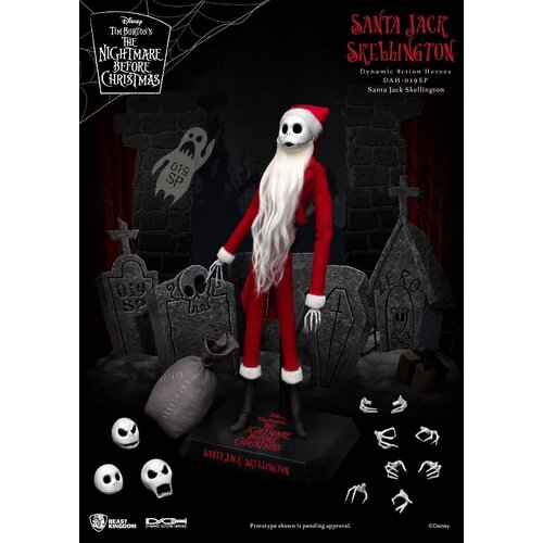 Beast Kingdom Nightmare Before Christmas: Santa Jack Skellington 1:9 Scale Figure Beast Kingdom Nightmare Before Christmas: Santa Jack Skellington 1:9 Scale Figure