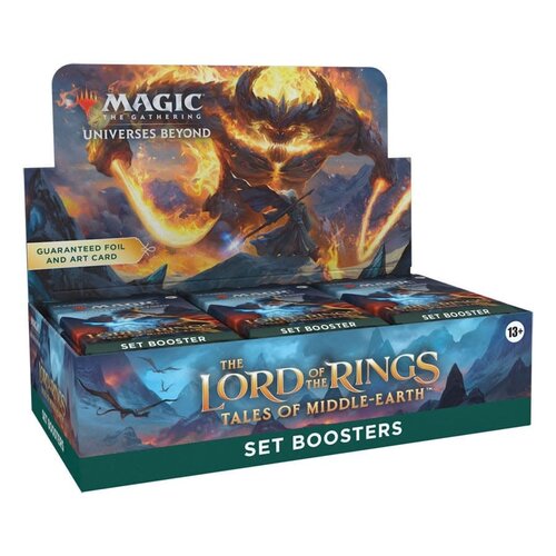 wizards of the coast Magic the Gathering The Lord of the Rings: Tales of Middle-earth Set Booster(Price per Piece) wizards of the coast Magic the Gathering The Lord of the Rings: Tales of Middle-earth Set Booster(Price per Piece)