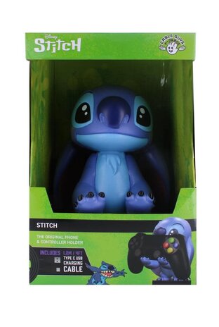 exquise gaming Disney: Lilo and Stitch - Classic Stitch Cable Guy Phone and Controller Stand exquise gaming Disney: Lilo and Stitch - Classic Stitch Cable Guy Phone and Controller Stand