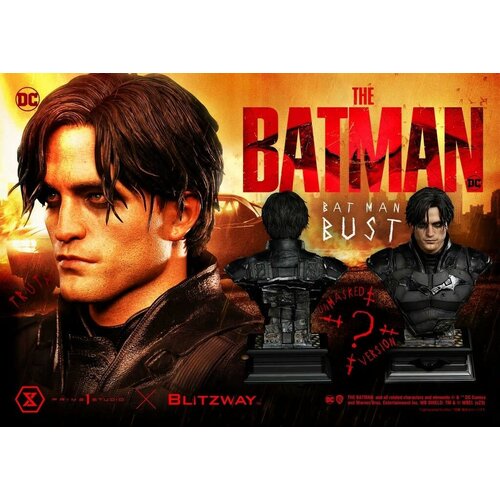 Prime 1 Studio DC Comics: The Batman - The Batman Unmasked 1:3 Scale Bust Prime 1 Studio DC Comics: The Batman - The Batman Unmasked 1:3 Scale Bust