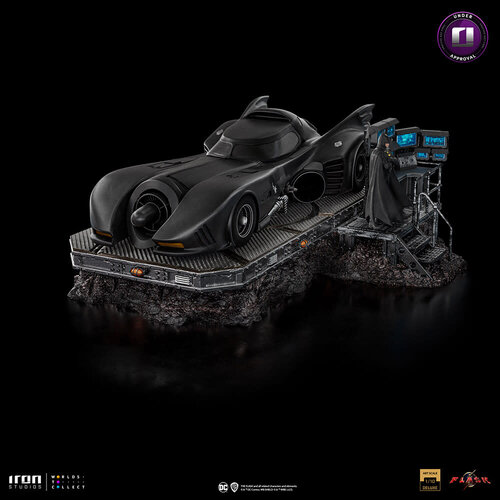 Iron Studios DC Comics: The Flash Movie - Batmobile Deluxe 1:10 Scale Statue Iron Studios DC Comics: The Flash Movie - Batmobile Deluxe 1:10 Scale Statue