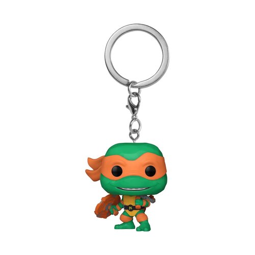 FUNKO Pocket Pop! Keychain: TMNT Mutant Mayhem - Michelangelo FUNKO Pocket Pop! Keychain: TMNT Mutant Mayhem - Michelangelo