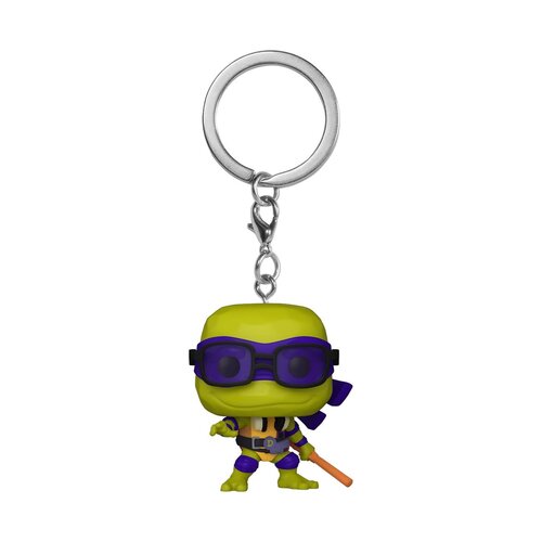 FUNKO Pocket Pop! Keychain: TMNT Mutant Mayhem - Donatello FUNKO Pocket Pop! Keychain: TMNT Mutant Mayhem - Donatello