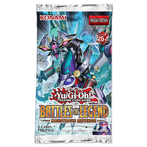 Konami Yu-Gi-Oh!: Battles of Legend - Monstrous Revenge Booster Pack (Preis pro Stück) Konami Yu-Gi-Oh!: Battles of Legend - Monstrous Revenge Booster Pack (Preis pro Stück)