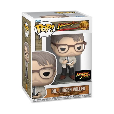 Funko Pop! Movies: Indiana Jones and the Dial of Destiny - Dr. Jurgen Voller Funko Pop! Movies: Indiana Jones and the Dial of Destiny - Dr. Jurgen Voller