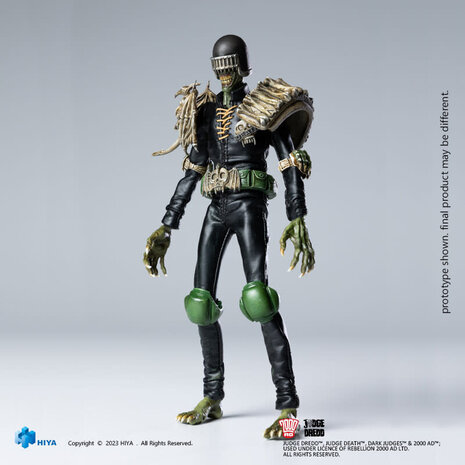 Hiya Toys Judge Dredd: Judge Death 1:12 Scale Action Figure Hiya Toys Judge Dredd: Judge Death 1:12 Scale Action Figure