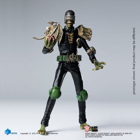 Hiya Toys Judge Dredd: Judge Death 1:12 Scale Action Figure Hiya Toys Judge Dredd: Judge Death 1:12 Scale Action Figure