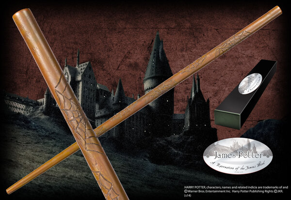 The Noble Collection Harry Potter - James Potter's Wand (Character-Edition) The Noble Collection Harry Potter - James Potter's Wand (Character-Edition)