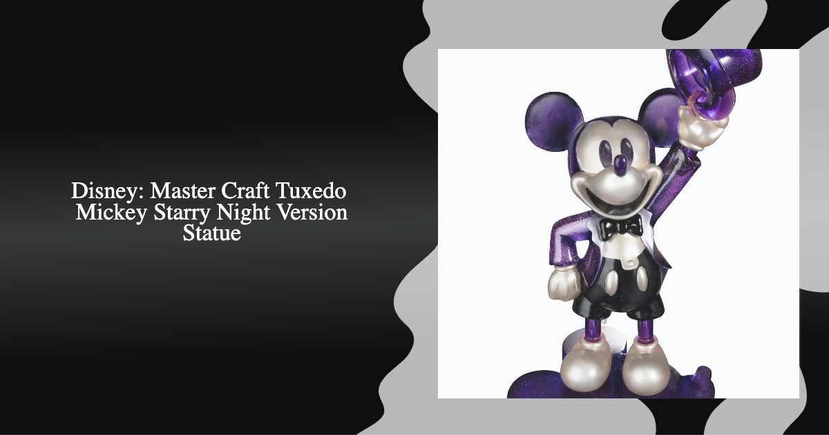 The Master Craft Tuxedo Mickey! A Review.