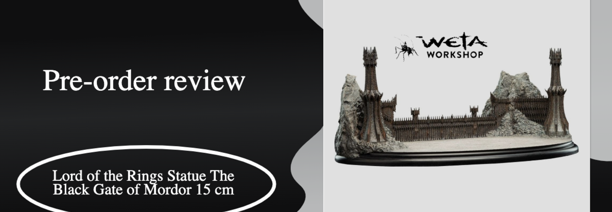Productaankondiging: WETA WORKSHOP Lord of the Rings Statue The Black Gate of Mordor 15 cm