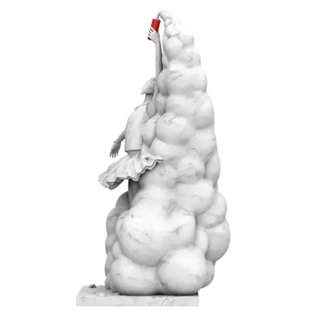 Mighty Jaxx The Beauty of Rebellion by Abell Octovan Statue Mighty Jaxx The Beauty of Rebellion by Abell Octovan Statue