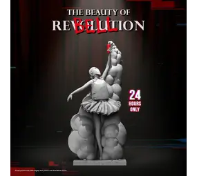 Mighty Jaxx The Beauty of Rebellion by Abell Octovan Statue Mighty Jaxx The Beauty of Rebellion by Abell Octovan Statue