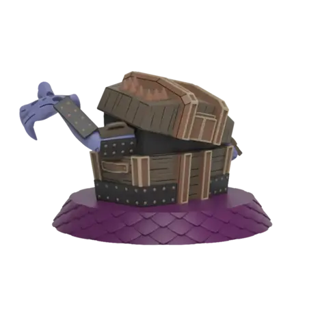 Mighty Jaxx Tiny Tina's Wonderlands: Minis: Mimic 4 inch Figure Mighty Jaxx Tiny Tina's Wonderlands: Minis: Mimic 4 inch Figure