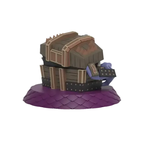 Mighty Jaxx Tiny Tina's Wonderlands: Minis: Mimic 4 inch Figure Mighty Jaxx Tiny Tina's Wonderlands: Minis: Mimic 4 inch Figure