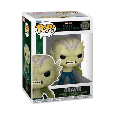 Funko Pop! Marvel: Secret Invasion - Gravik Funko Pop! Marvel: Secret Invasion - Gravik