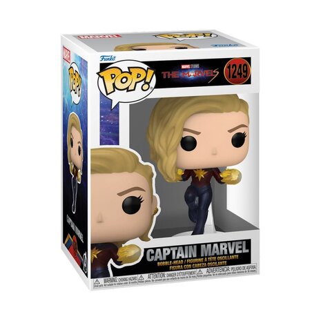 Funko Pop! Vinyl: The Marvels - Captain Marvel Funko Pop! Vinyl: The Marvels - Captain Marvel