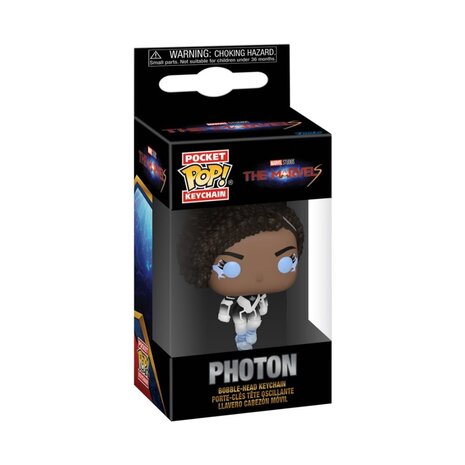 Funko Pop! Keychain: The Marvels - Photon Funko Pop! Keychain: The Marvels - Photon