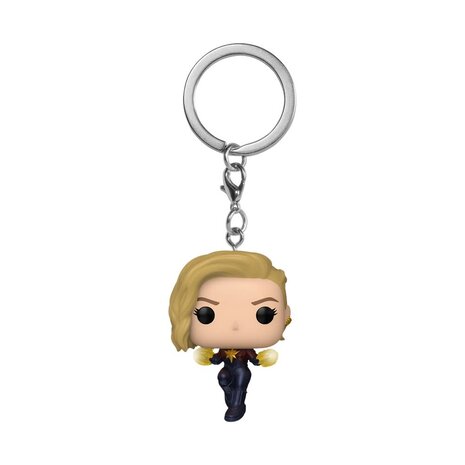 Funko Pop! Keychain: The Marvels - Captain Marvel Funko Pop! Keychain: The Marvels - Captain Marvel