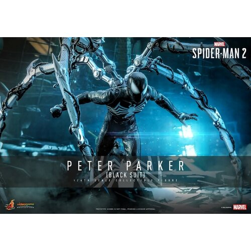 Hot toys Marvel: Spider-Man 2 - Peter Parker Black Suit 1:6 Scale Figure Hot toys Marvel: Spider-Man 2 - Peter Parker Black Suit 1:6 Scale Figure