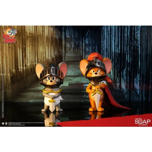 soap studios Tom and Jerry: Royal Court Jerry and Tuffy PVC Statue soap studios Tom and Jerry: Royal Court Jerry and Tuffy PVC Statue