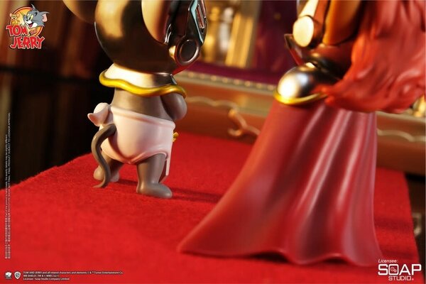 soap studios Tom and Jerry: Royal Court Jerry and Tuffy PVC Statue soap studios Tom and Jerry: Royal Court Jerry and Tuffy PVC Statue