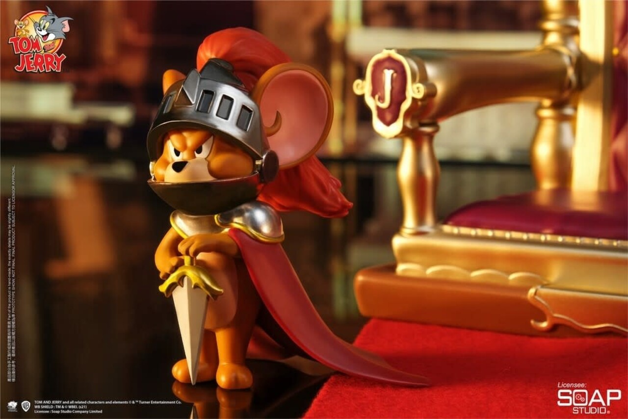 soap studios Tom and Jerry: Royal Court Jerry and Tuffy PVC Statue soap studios Tom and Jerry: Royal Court Jerry and Tuffy PVC Statue