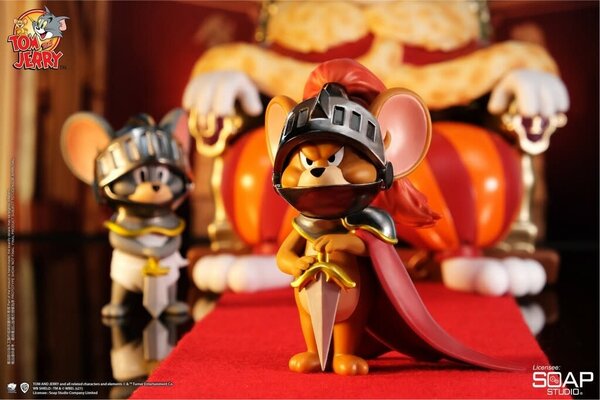 soap studios Tom and Jerry: Royal Court Jerry and Tuffy PVC Statue soap studios Tom and Jerry: Royal Court Jerry and Tuffy PVC Statue