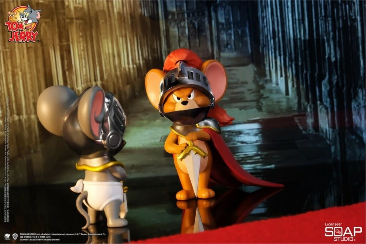 soap studios Tom and Jerry: Royal Court Jerry and Tuffy PVC Statue soap studios Tom and Jerry: Royal Court Jerry and Tuffy PVC Statue
