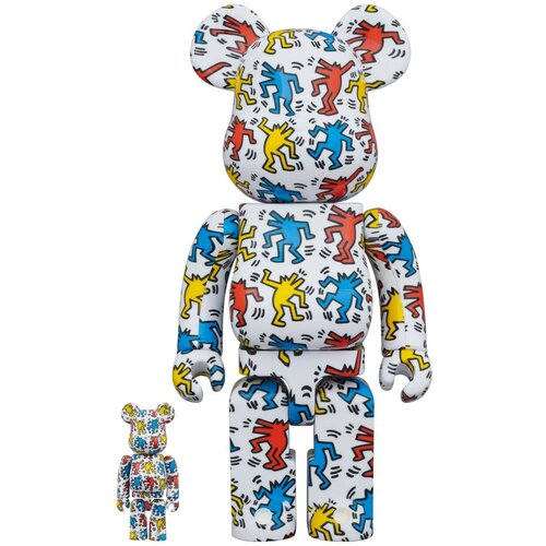 Medicom Toy Keith Haring: BE@RBRICK #9 100% & 400% Figure Medicom Toy Keith Haring: BE@RBRICK #9 100% & 400% Figure